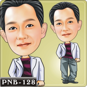 男生人像Q版漫畫 PNB-128